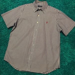Short sleeve Plaid Ralph Lauren Polo